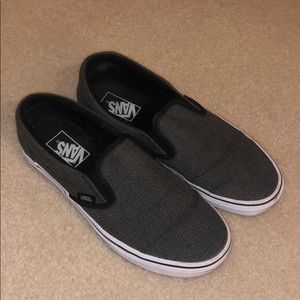 Grey Slip-on Vans